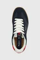 niebieski Pepe Jeans sneakersy PMS00012