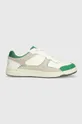 πράσινο Δερμάτινα αθλητικά παπούτσια Pepe Jeans PMS00015 Ανδρικά