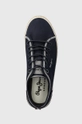 sötétkék Pepe Jeans espadrilles PMS10321