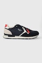 Pepe Jeans sneakersy PMS40007 tekstylny granatowy PMS40007