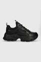 Buffalo sneakersy Binary C Bs imitacja skóry licowej czarny 1410076.BLK