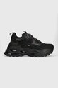 Buffalo sneakers Triplet Hollow Bs sintetic negru 1410079.BLK