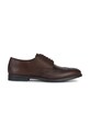 Geox pantofi de piele U DECIO piele maro U36FXD.00043.C6006