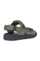 Geox sandali U XAND 2S Gambale: Materiale tessile Suola: Materiale sintetico Soletta: Pelle naturale