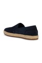 Geox espadrile din piele intoarsa U PANTELLERIA bleumarin U25DWA.00022.C4064