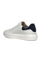 Geox sneakersy skórzane U DEIVEN biały U455WD.00047.C0899
