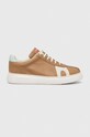 Camper sneakersy skórzane TWS K100743.038 brązowy SS24