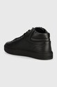 Παπούτσια Δερμάτινα αθλητικά παπούτσια Calvin Klein HIGH TOP LACE UP W/ZIP HM0HM01476 μαύρο