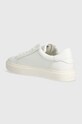 Παπούτσια Δερμάτινα αθλητικά παπούτσια Calvin Klein LOW TOP LACE UP W/ZIP HM0HM01475 λευκό