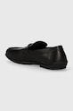 Obuv Kožené mokasíny Calvin Klein DRIVING SHOE METAL BAR HM0HM01473 čierna