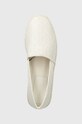 Calvin Klein espadryle JAQ MONO biały HM0HM01468