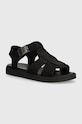 Sandali Calvin Klein FISHERMAN SANDAL NEO Prijazno od planeta črna HM0HM01415