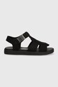 Sandali Calvin Klein FISHERMAN SANDAL NEO HM0HM01415 črna SS24