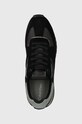 Calvin Klein sneakersy LOW TOP LACE UP MIX czarny HM0HM01403