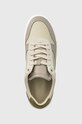 Шкіряні кросівки Calvin Klein LOW TOP LACE UP BSKT бежевий HM0HM01402