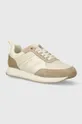 beige Calvin Klein sneakers LOW TOP LACE UP MIX Uomo
