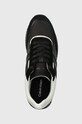 Calvin Klein sneakersy LOW TOP LACE UP MIX czarny HM0HM01399