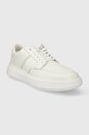 Calvin Klein sneakersy skórzane LOW TOP LACE UP TAILOR HM0HM01379 biały SS24