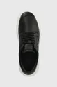 czarny Calvin Klein sneakersy skórzane LOW TOP LACE UP TAILOR