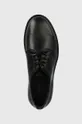 чорний Шкіряні туфлі Calvin Klein DERBY