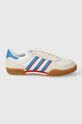 Маратонки adidas Originals Squash Indoor велур бял ID2862