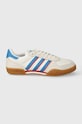 Tenisky adidas Originals Squash Indoor semišová koža biela ID2862