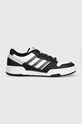 Tenisice adidas Originals Team Court 2 STR imitacija zrnate kože crna IF1197