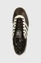 brązowy adidas Originals sneakersy skórzane Bern Gore-Tex