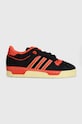 Tenisky adidas Originals Rivalry 86 Low semišová koža oranžová IF6264