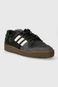 Δερμάτινα αθλητικά παπούτσια adidas Originals Forum 84 Low CL μαύρο