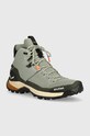 Boty Salewa Puez Knit Mid Powertex nezateplené zelená 00.0000061434