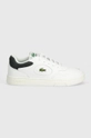 Kožené tenisky Lacoste Lineset Leather biela