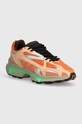Lacoste sneakersy L003 2K24 Textile tekstylny pomarańczowy 47SMA0013