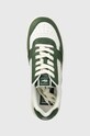 Lacoste sneakersy skórzane Aceclip Premium Contrasted Leather zielony 47SMA0038