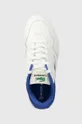 bianco Lacoste sneakers in pelle Lineset Contrasted Collar Leather