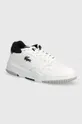 bianco Lacoste sneakers in pelle Lineshot Contrasted Collar Leather Uomo