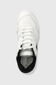 Lacoste sneakers din piele Lineshot Contrasted Collar Leather alb 47SMA0061