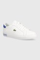 Lacoste sneakers in pelle Powercourt Leather bassa bianco 47SMA0081