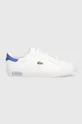 Lacoste sneakers in pelle Powercourt Leather bianco