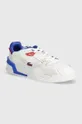 bianco Lacoste sneakers LT 125 Contrasted Tongue Leather Uomo