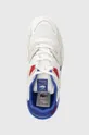 bianco Lacoste sneakers LT 125 Contrasted Tongue Leather