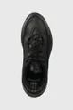 μαύρο Δερμάτινα αθλητικά παπούτσια Lacoste Audyssor Leather