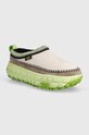 UGG papuci din piele Venture Daze Planet friendly bej 1154530.CCT