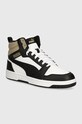 Puma sneakersy Rebound v6 imitacja skóry licowej biały 392326