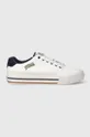 Πάνινα παπούτσια Puma Court Classic Vulc Retro Club λευκό