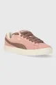 rózsaszín Puma bőr sportcipő Suede XL Uniszex