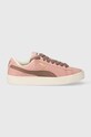 Puma sneakers din piele Suede XL 395205 roz SS25
