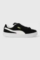 black Puma leather sneakers Suede XL Unisex