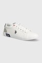 Sneakers boty U.S. Polo Assn. BASTER textilní bílá BASTER001M.4TH2