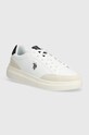 Αθλητικά U.S. Polo Assn. CODY δέρμα σαμουά λευκό CODY003M.4YS1